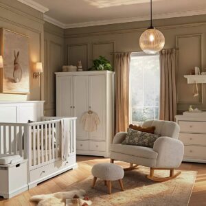 CuddleCo Beaumont Grand 3 Piece Nursery Furniture set